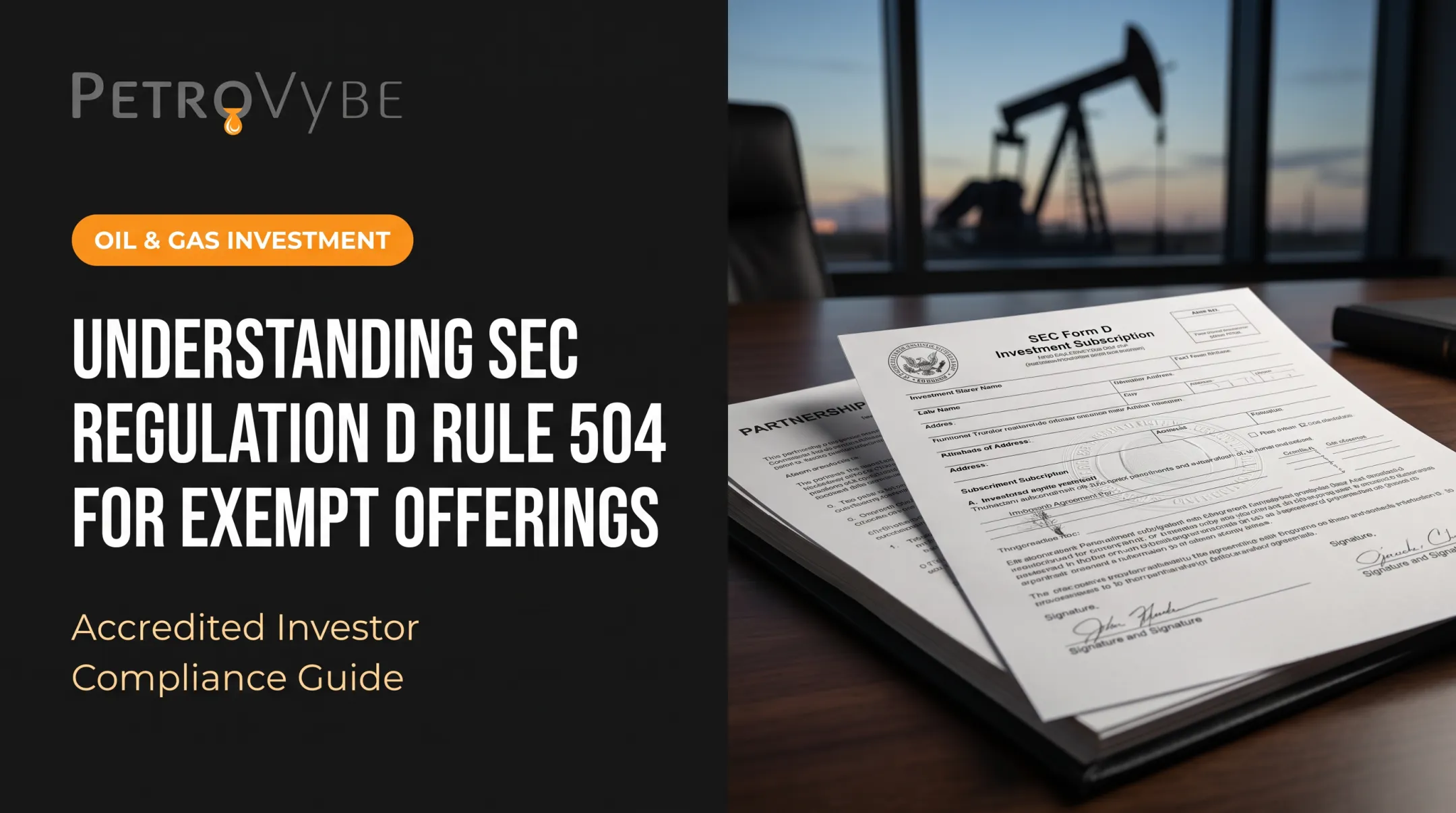Understanding SEC Regulation D Rule 504 for Exempt Offerings