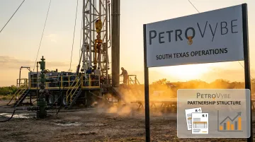 PetroVybe oil and gas development project site in Lavaca County South Texas
