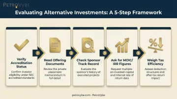 5-step process to evaluate alternative investment opportunities for accredited investors