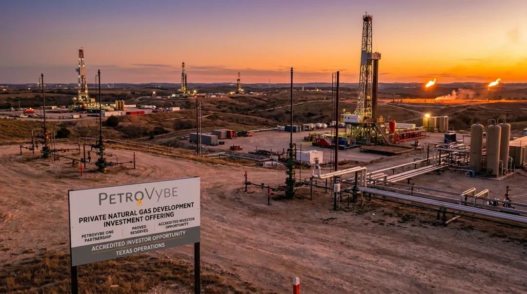 PetroVybe private natural gas development investment opportunity overview for accredited investors