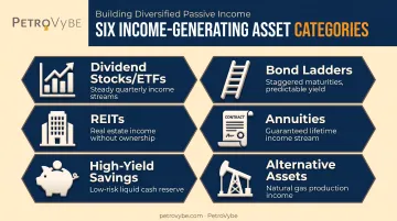 Six income-generating asset classes for a $500K investment portfolio breakdown