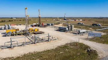 PetroVybe natural gas drilling operations across South Texas Gulf Coast Basin wells