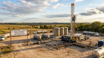PetroVybe ONE natural gas development project site in Texas