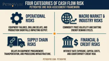 Four categories of cash flow risk operational market supply chain financial