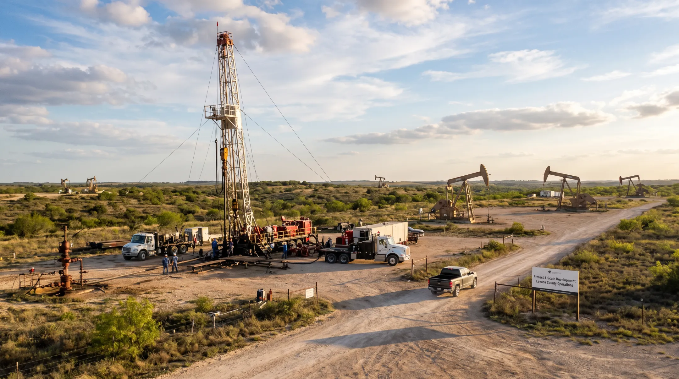 PetroVybe Lavaca County Gulf Coast Basin well optimization operations