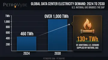 AI data center electricity demand growth from 2024 to 2030 forecast