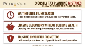 Three common tax planning mistakes high-income earners should avoid