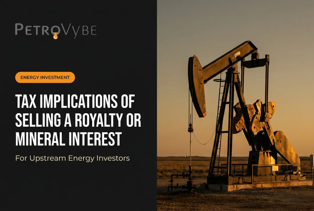 Tax Implications of Selling a Royalty or Mineral Interest