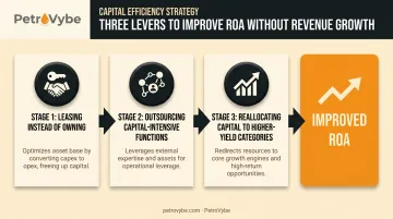 Three strategies to reduce asset base and improve return on assets
