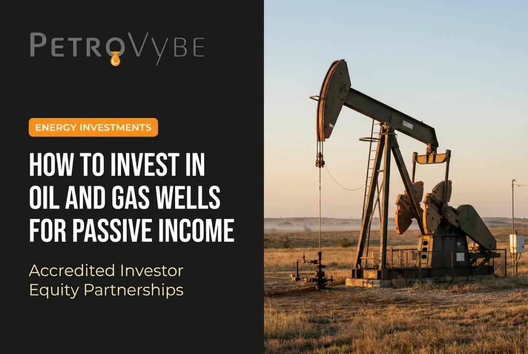 How to Invest in Oil and Gas Wells for Passive Income