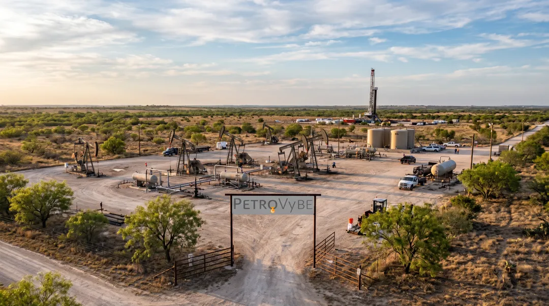 PetroVybe Lavaca County Texas oil and gas drilling development site