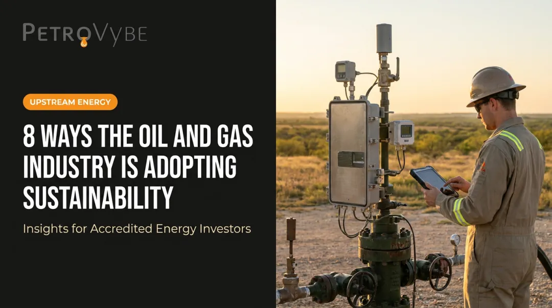 8 Ways the Oil and Gas Industry is Adopting Sustainability