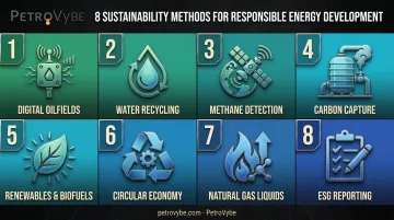 8 ways oil and gas companies embed sustainability into operations