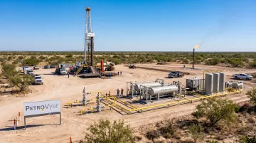 PetroVybe natural gas development site in South Texas Gulf Coast Basin