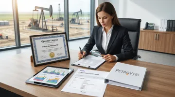 PetroVybe operator license documentation and Texas Railroad Commission compliance records