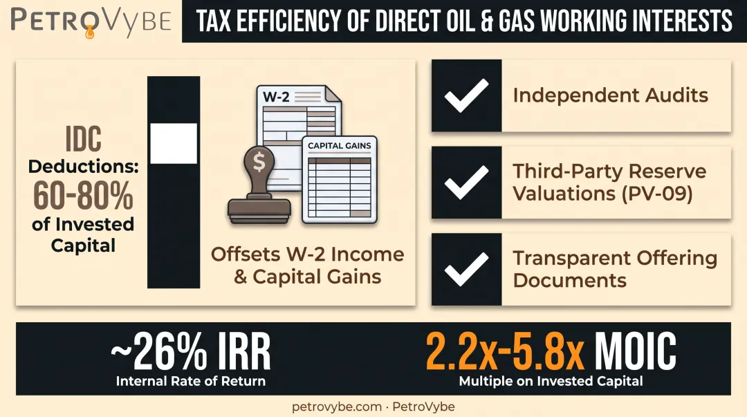 Oil and gas IDC tax deduction benefits and validation checklist breakdown