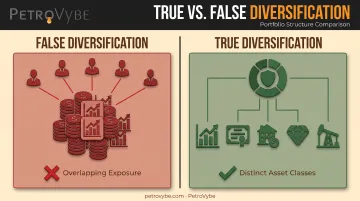 True diversification versus false diversification across multiple advisor accounts comparison