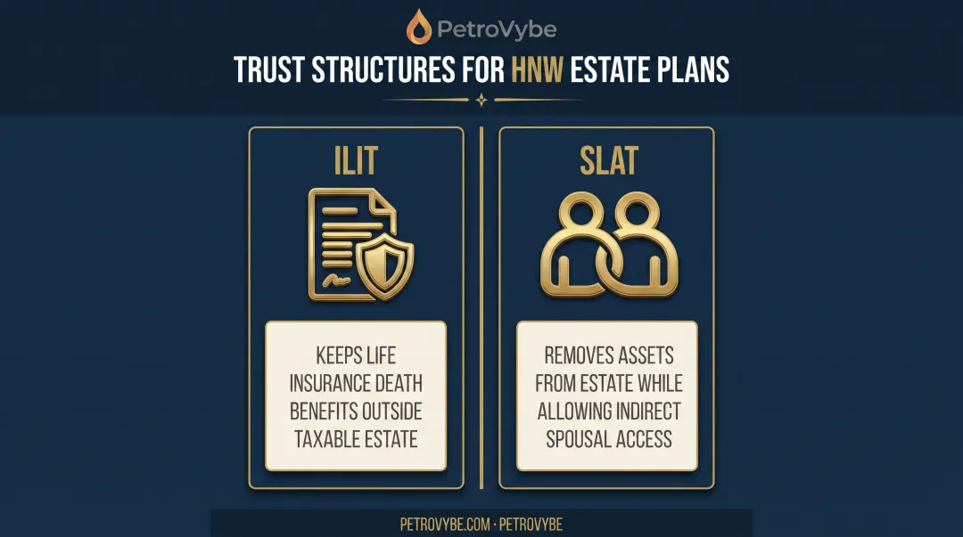 ILIT versus SLAT trust structures comparison for estate planning