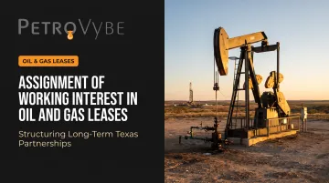 Assignment of Working Interest in Oil and Gas Leases