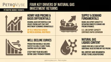 Four key factors affecting natural gas investment returns and profitability