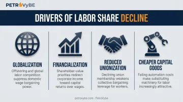 Four key drivers behind the declining labor share of income