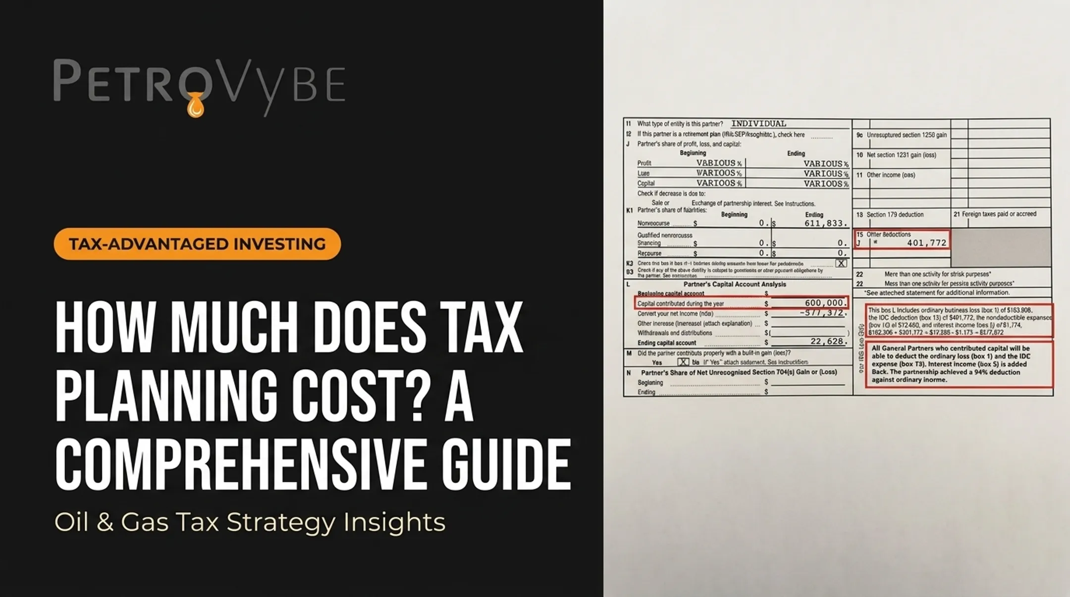 How Much Does Tax Planning Cost? A Comprehensive Guide