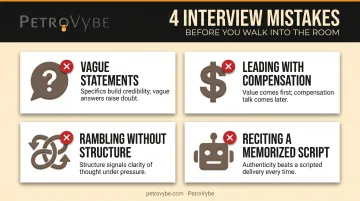 Four common interview mistakes to avoid when discussing career motivation