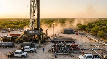 PetroVybe natural gas development site in South Texas Gulf Coast Basin