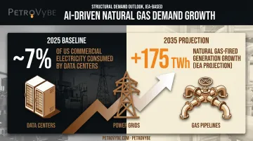 Natural gas demand growth chart driven by AI data centers through 2035