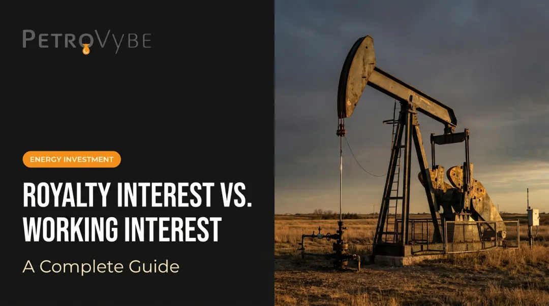 Royalty Interest vs. Working Interest: A Complete Guide