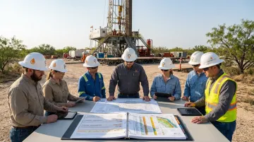 PetroVybe natural gas drilling operation with engineering validation documentation