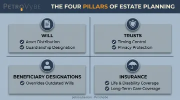 Four essential estate planning documents checklist for wealth protection
