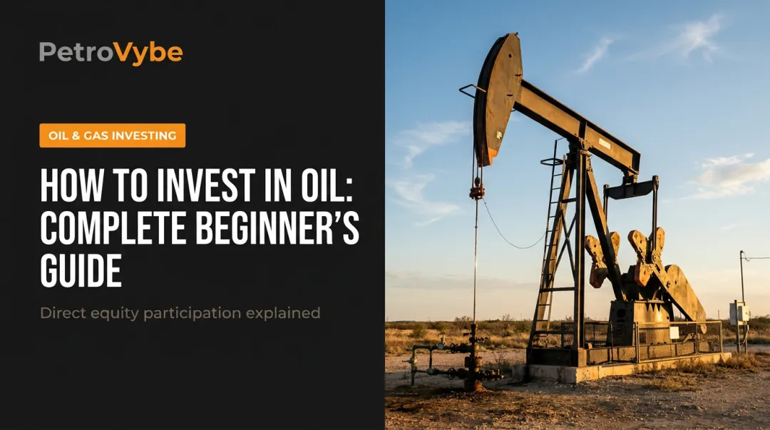 How to Invest in Oil: Complete Beginner's Guide