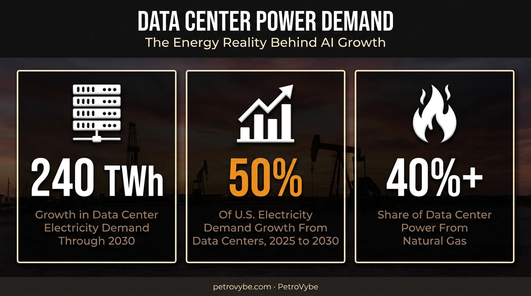AI data center electricity demand growth statistics through 2030