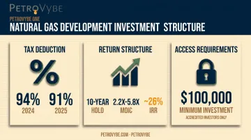 PetroVybe natural gas partnership structure tax deduction and return parameters
