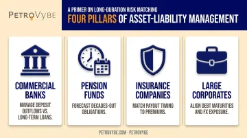 Four institution types relying on asset liability management frameworks comparison