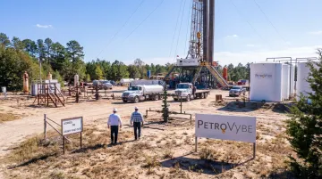 PetroVybe Texas oil and natural gas drilling site development operations
