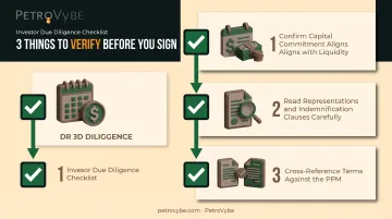 Three-step investor checklist before signing subscription agreement