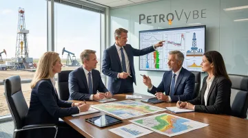 PetroVybe leadership team executives overseeing oil well development strategy