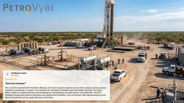 PetroVybe natural gas development site in South Texas Gulf Coast Basin