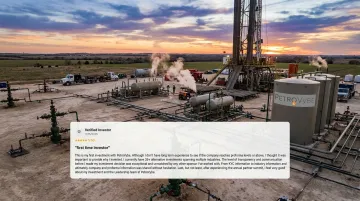 Natural gas drilling and production infrastructure in Lavaca County Texas
