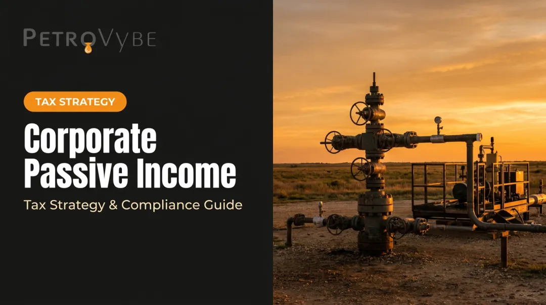 Corporate Passive Income: Tax Strategy & Compliance Guide