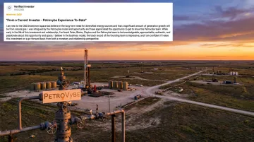 PetroVybe producing natural gas wells and development site in Lavaca County Texas