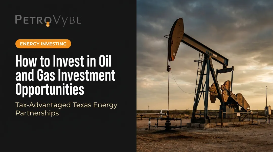 How to Invest in Oil and Gas Investment Opportunities
