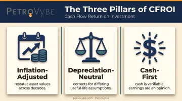 Three key features distinguishing CFROI from traditional accounting return metrics