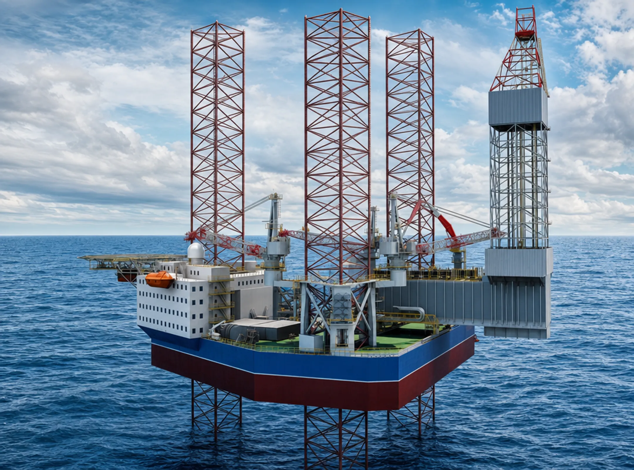Offshore drilling platform types jack-up semisubmersible and drillship comparison