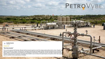 PetroVybe natural gas development site in Gulf Coast Basin Texas