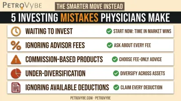 Five common physician investing mistakes and how to avoid them