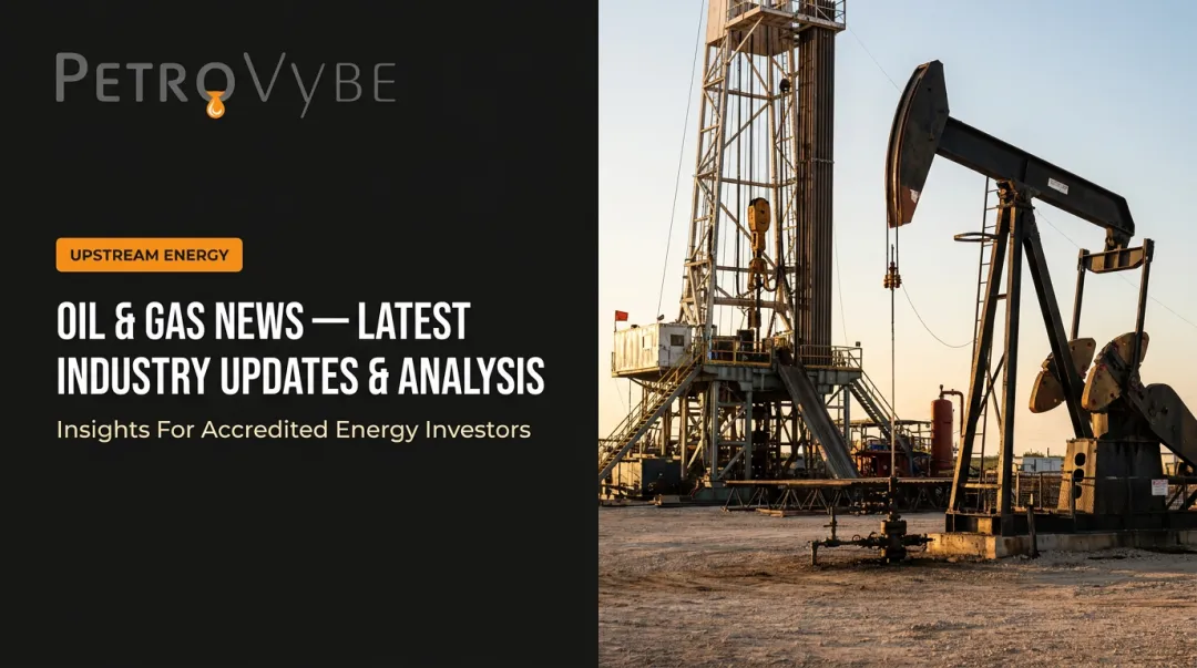Oil & Gas News — Latest Industry Updates & Analysis