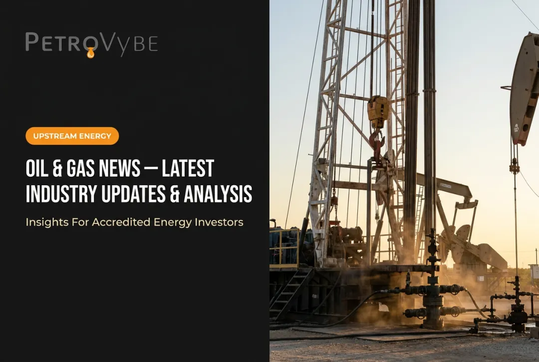 Oil & Gas News — Latest Industry Updates & Analysis
